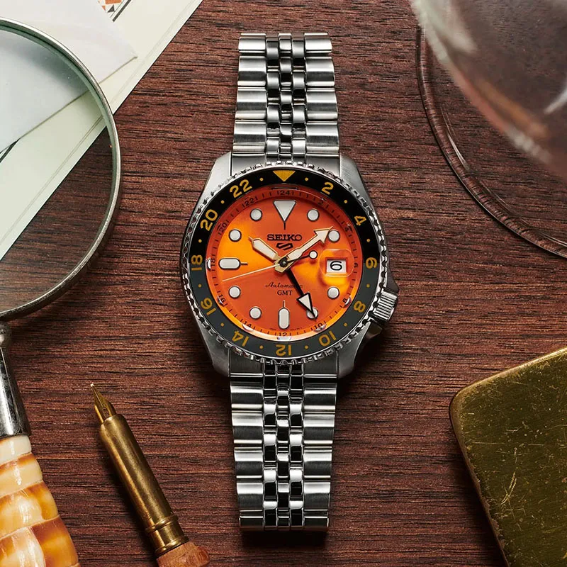 SEIKO 精工 5 Sports GMT 機械錶 男錶 手錶-4R34-00A0G/SSK035K1_SK040 歷史價格詳細信息