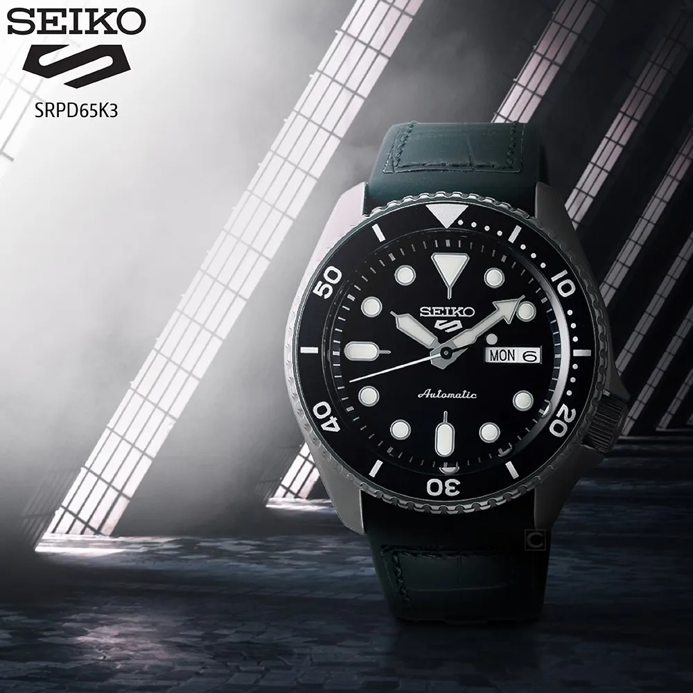 SEIKO 精工 5 SPORTS系列 黑面 GMT兩地時間 機械腕錶 42.5mm (4R34-00A0J/SSK036K1) 歷史價格詳細信息