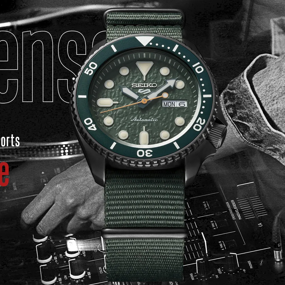 SEIKO SRPD77K1《精工5 Sports 機械錶》43mm/男女兼用/公司貨/綠/尼龍nato錶帶 歷史價格詳細信息