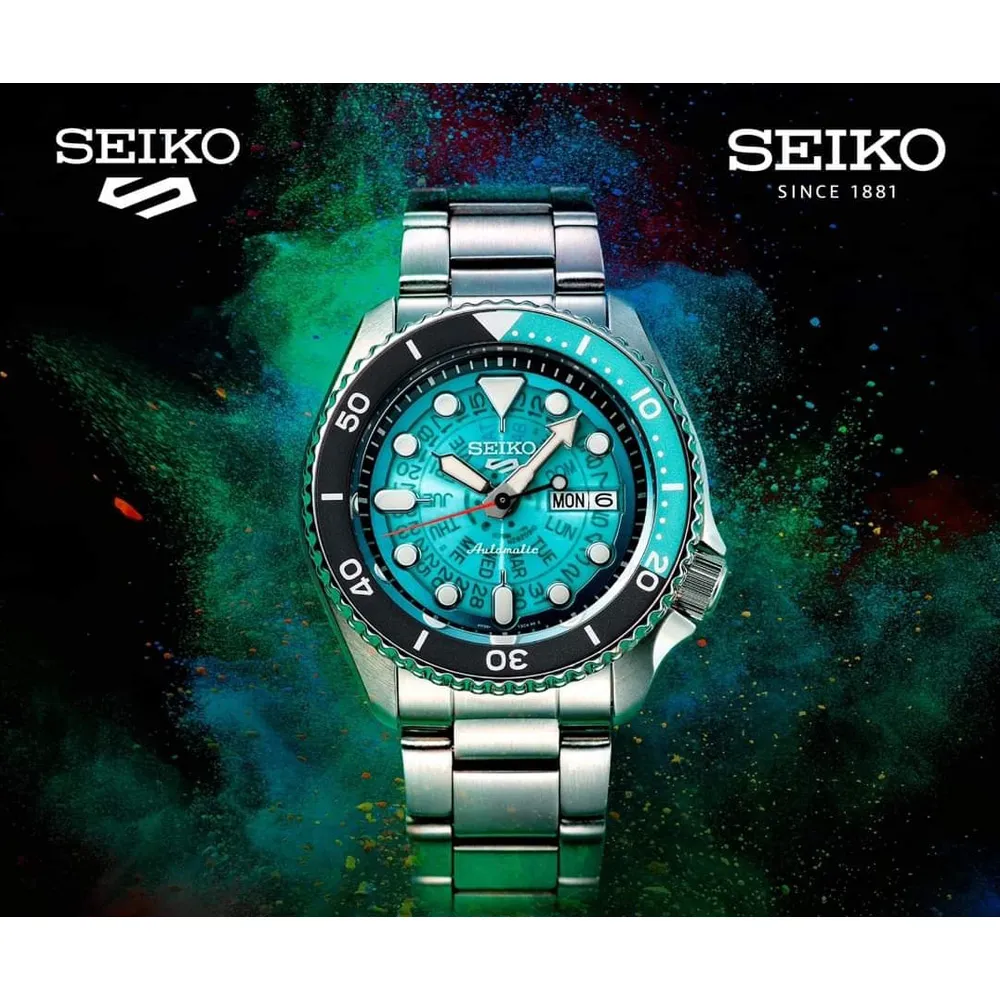 SEIKO 精工 5 Sports 復刻限量機械錶-38.5mm SRPL05K1/4R36-16L0D_SK040 歷史價格詳細信息