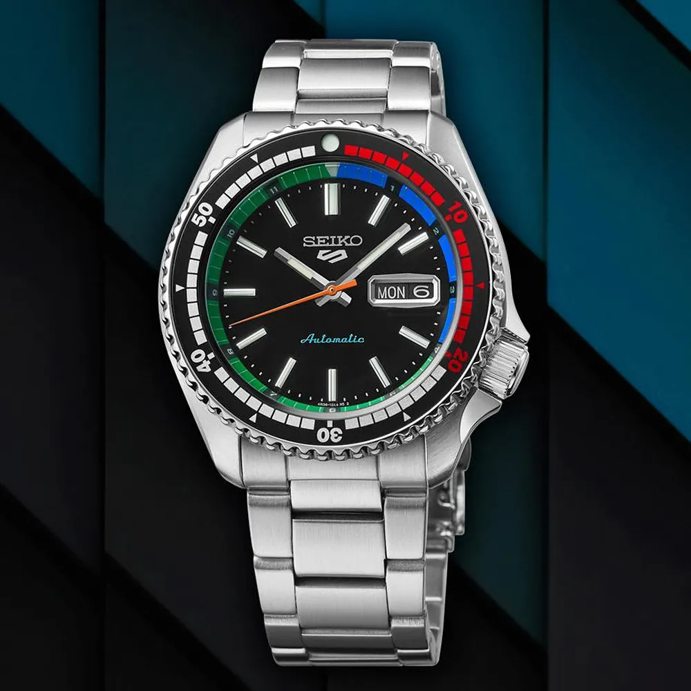 【Seiko精工】4R36-15D0D(SRPK13K1)55周年現代詮釋版潮流機械腕錶 黑色42.5mm 歷史價格詳細信息