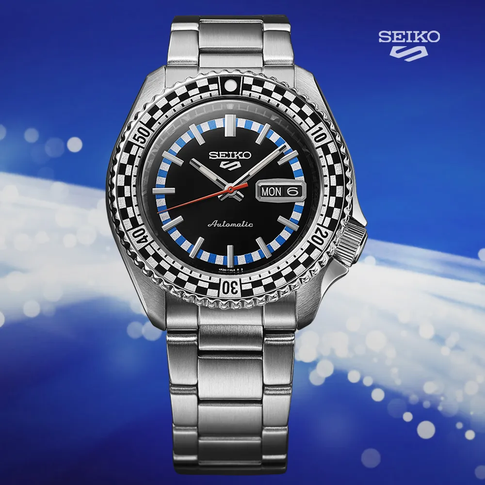 SEIKO 精工 5 Sports 賽車風格 機械腕錶-4R36-15K0D/SRPK67K1 歷史價格詳細信息
