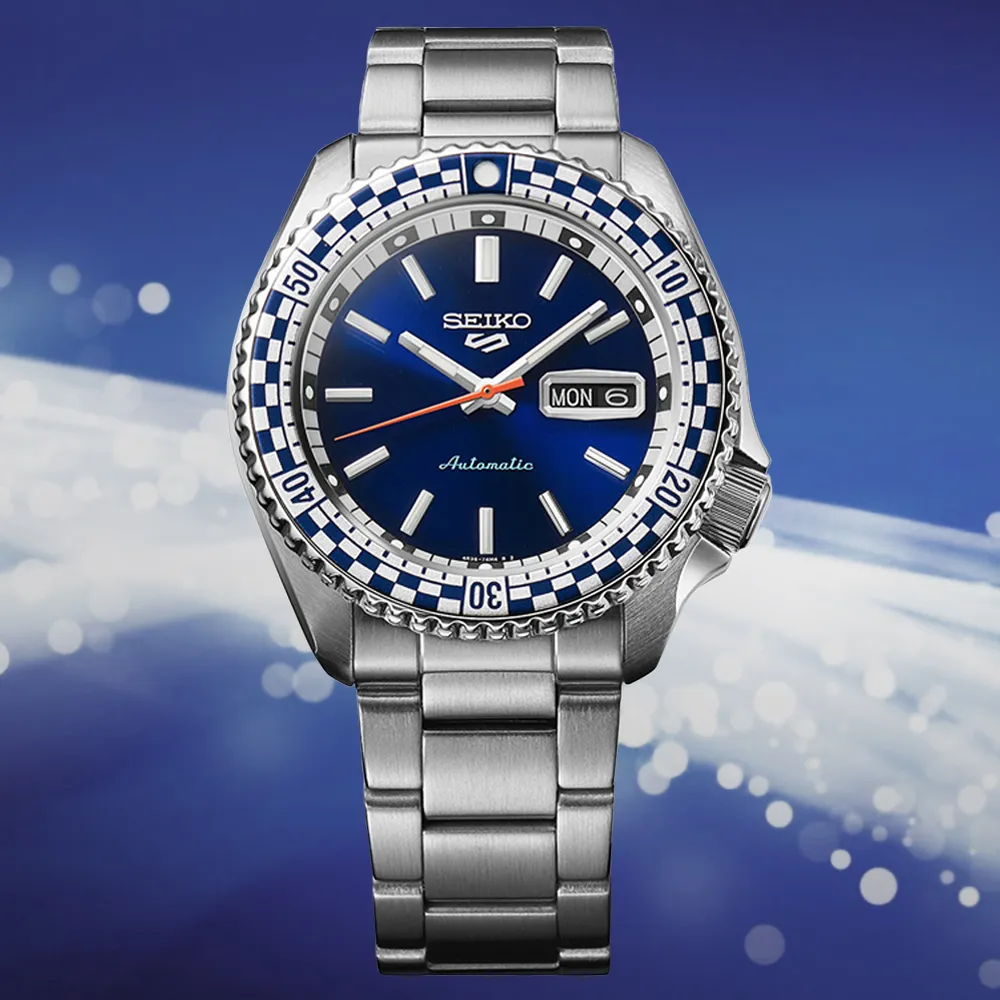 SEIKO 精工 5 Sports 賽車風格 機械腕錶-4R36-15K0D/SRPK67K1 歷史價格詳細信息