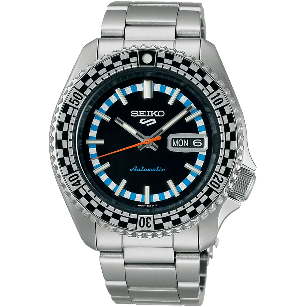 SEIKO 精工 5 Sports 賽車風格 機械腕錶-4R36-15K0D/SRPK67K1 歷史價格詳細信息