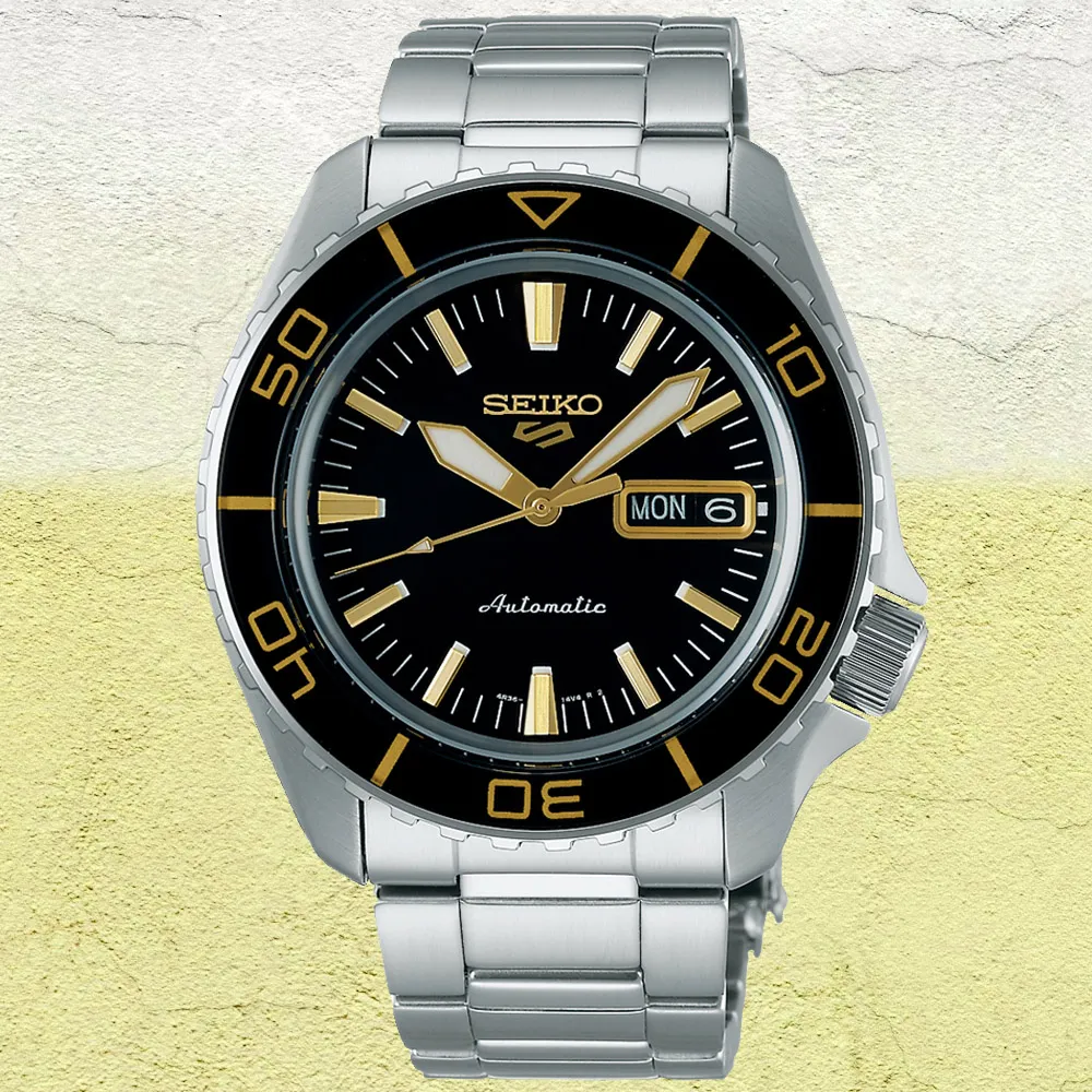 SEIKO 精工 5 Sports系列 運動風格機械腕錶-黑 SRPK99K1/4R36-16D0D 歷史價格詳細信息
