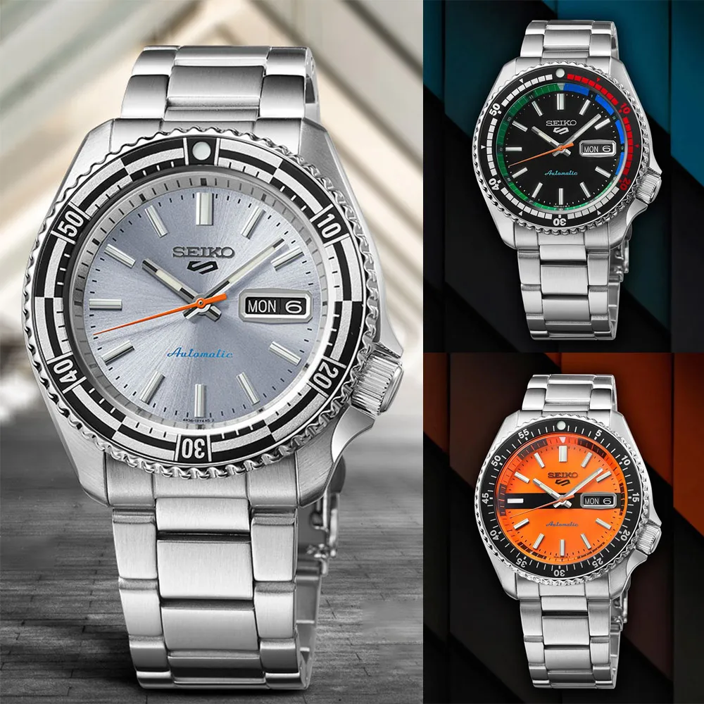 SEIKO 精工 5 Sports SKX 55周年現代詮釋版機械錶/橙/42.5mm (4R36-13V0L/SRPK11K1) 歷史價格詳細信息