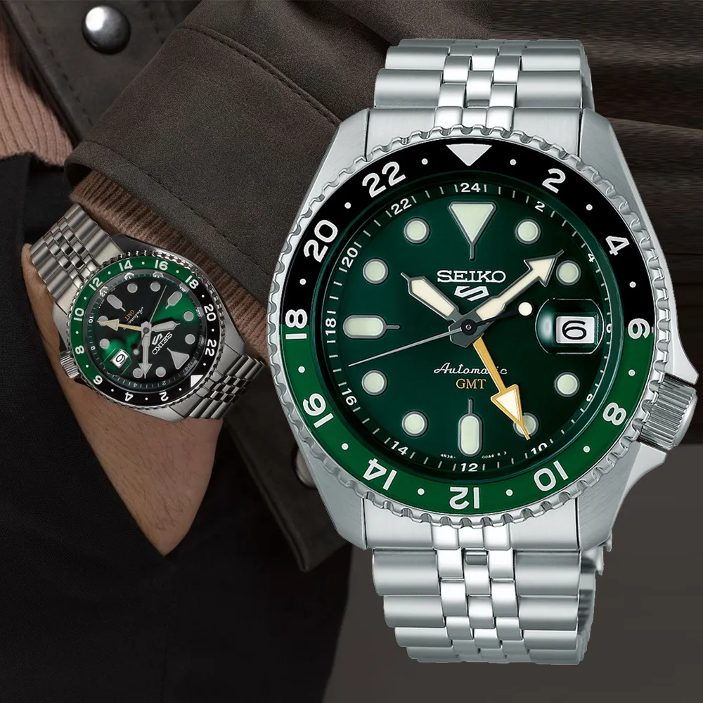 SEIKO 精工 5 Sports 系列綠面帆布機械錶4R36-07G0H(SRPD77K1) x42.5mm 歷史價格詳細信息