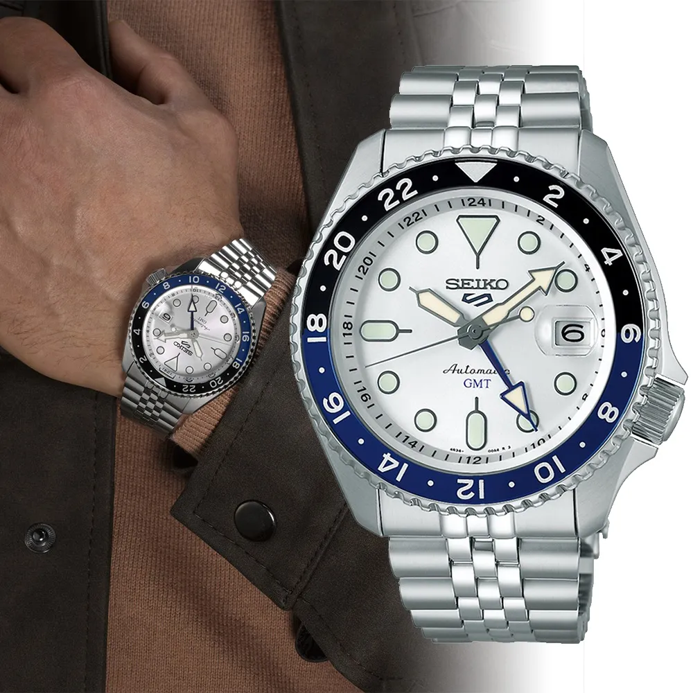 SEIKO 精工 5 Sports 動力儲存機械錶/可樂圈/42.5mm (4R36-07G0R/SRPD53K1) 歷史價格詳細信息