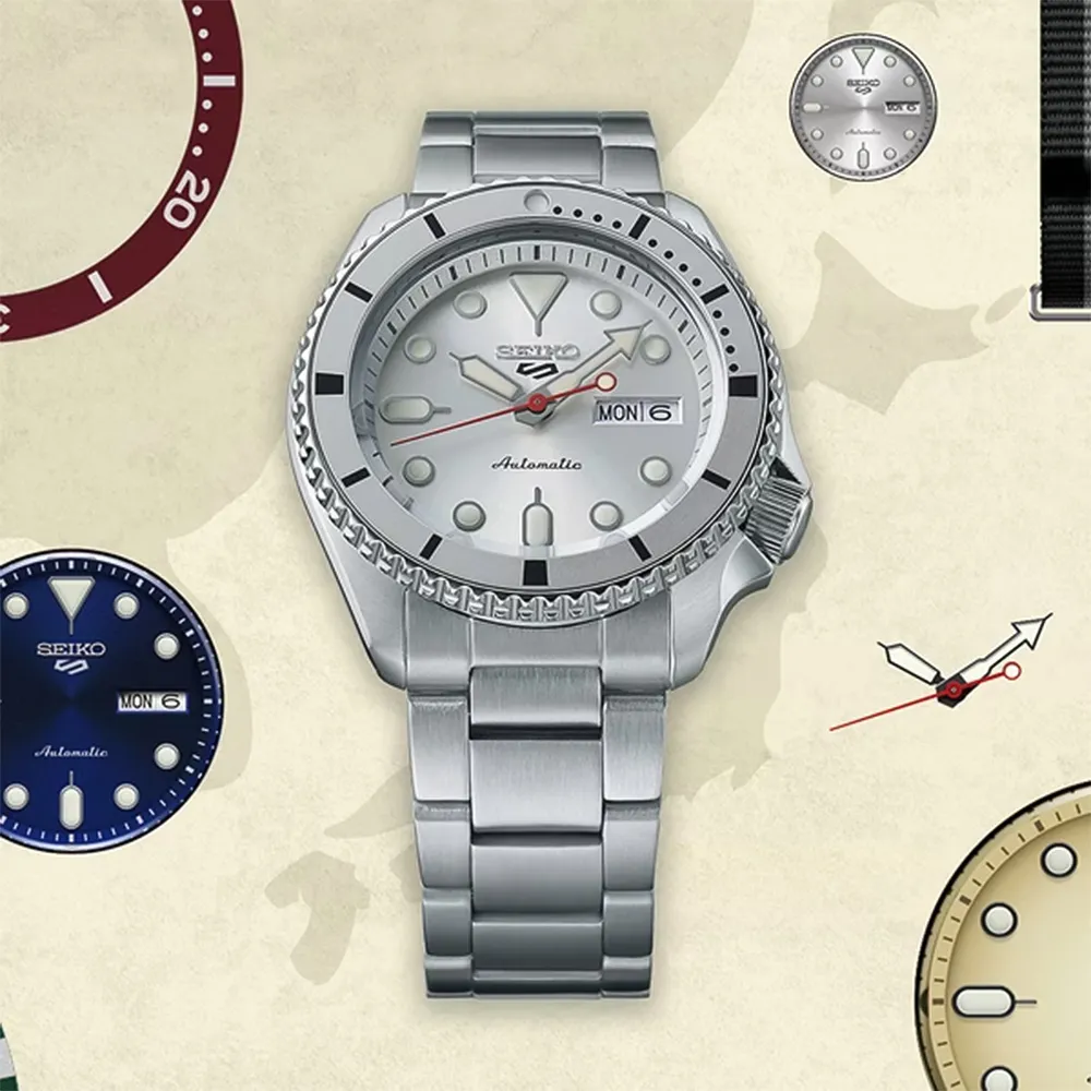 SEIKO 精工 5 Sports 限量款 日本滑板冠軍堀米雄斗 復古機械錶_SK028 SRPL31K1/4R36-16X0C 歷史價格詳細信息