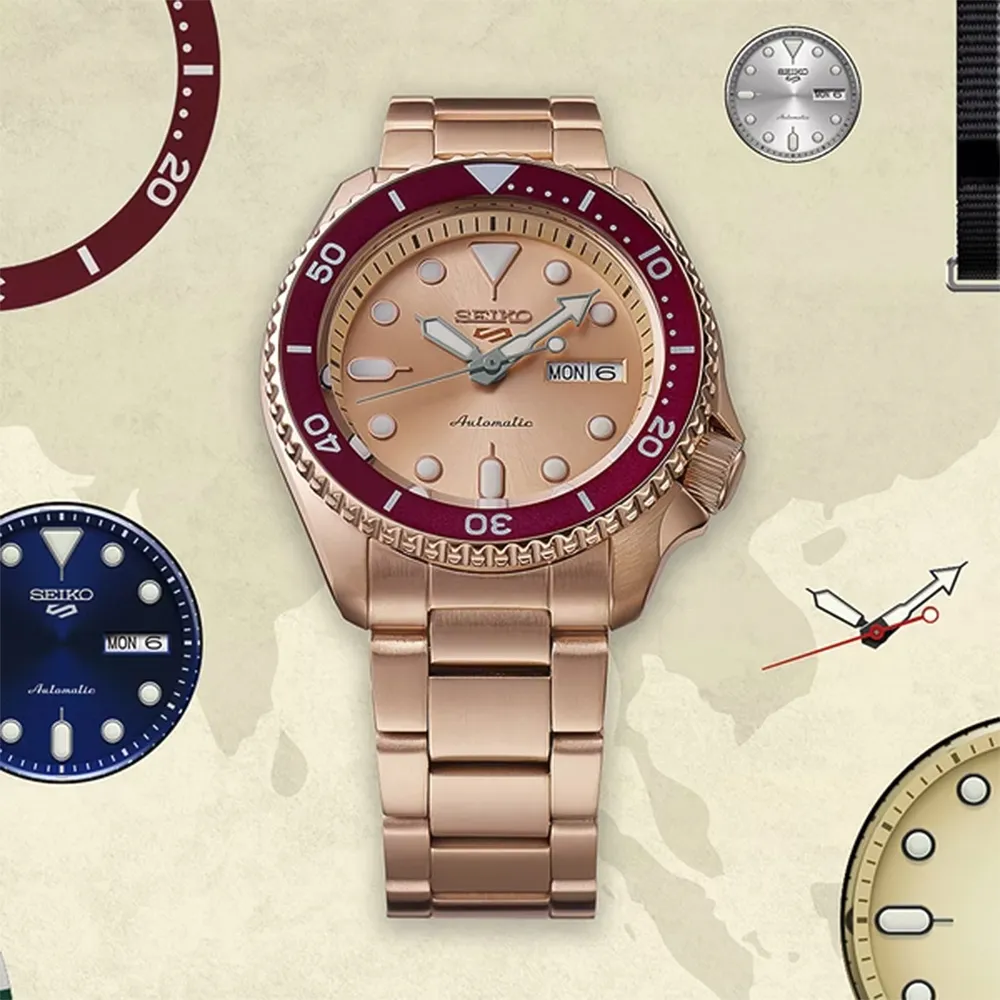 SEIKO 精工 5 Sports 限量款 日本滑板冠軍堀米雄斗 復古機械錶_SK028 SRPL31K1/4R36-16X0C 歷史價格詳細信息