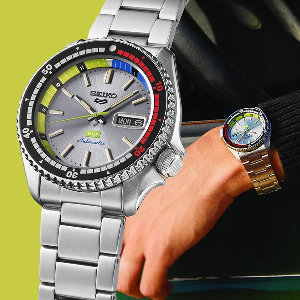 SEIKO 精工 5 Sports 限量款 日本滑板冠軍堀米雄斗 復古機械錶_SK028 SRPL31K1/4R36-16X0C 歷史價格詳細信息