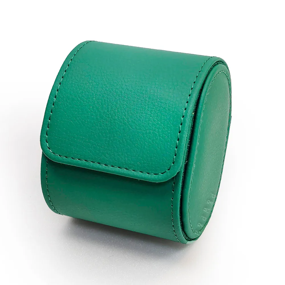 【P&W名錶收藏盒】【綠色皮革】2支裝 手工精品 錶盒 歷史價格詳細信息