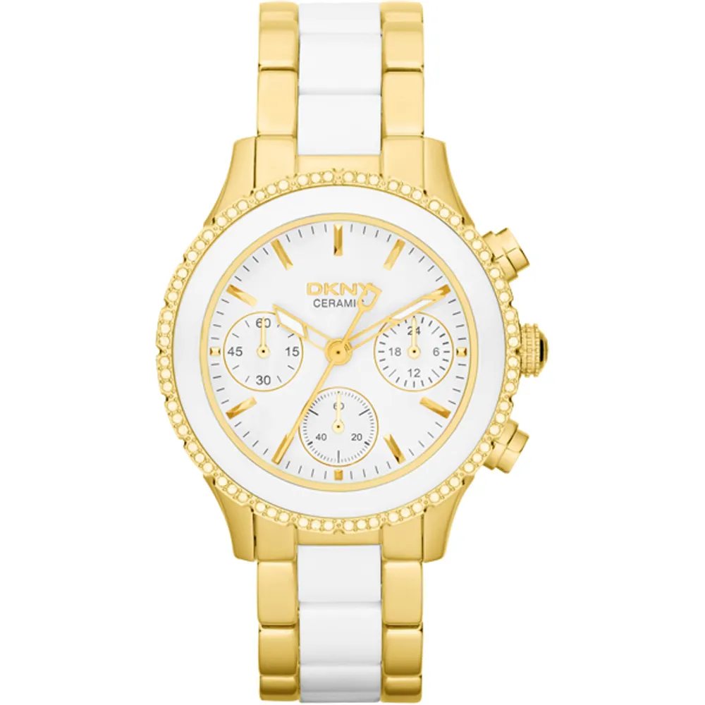 DKNY 風潮湧現都會晶鑽時尚腕錶(銀白) 歷史價格詳細信息