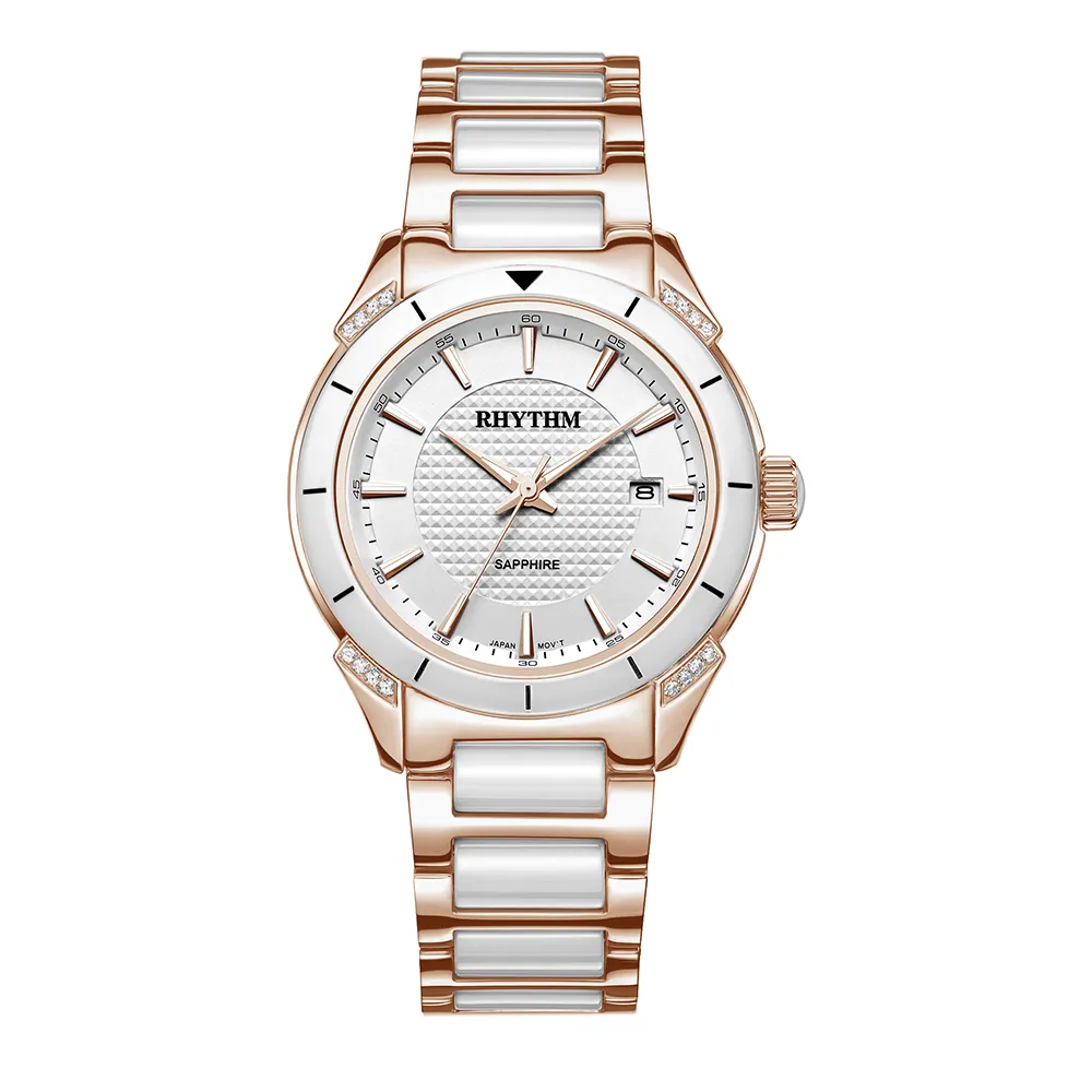 RHYTHM日本麗聲 現代鏤空錶面設計自動機械腕錶-金/不鏽鋼錶帶 歷史價格詳細信息