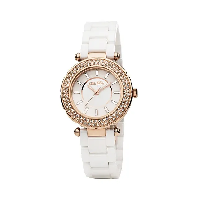 Folli Follie  晶鑽石英腕錶 附4色錶帶 歷史價格詳細信息