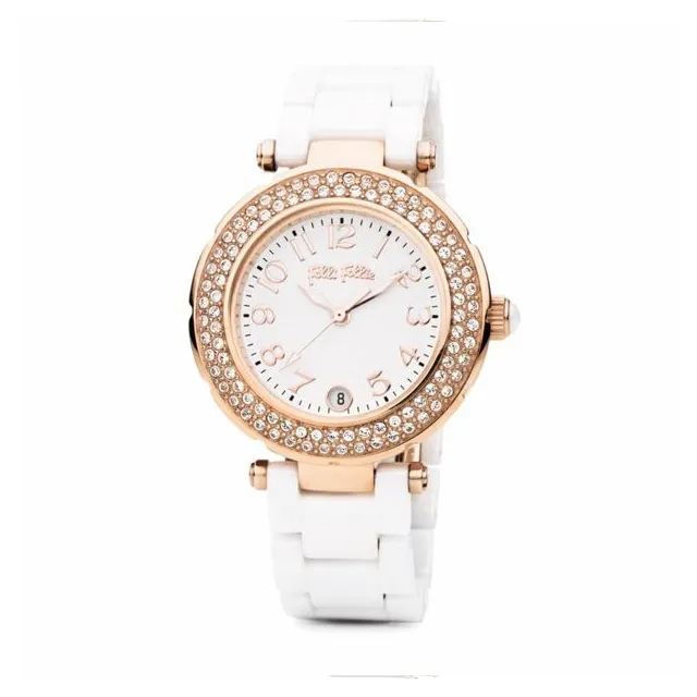 Folli Follie  晶鑽石英腕錶 附4色錶帶 歷史價格詳細信息
