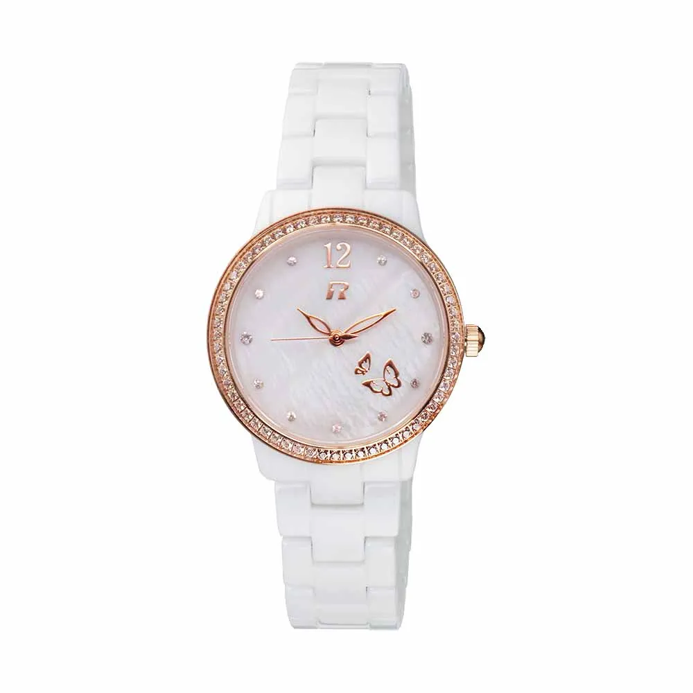 RAINBOW TIME # RT0019RL 全新品 滿鑽奢華時尚女錶 米蘭帶 (玫瑰金)＊24-WATCH_金昌 歷史價格詳細信息