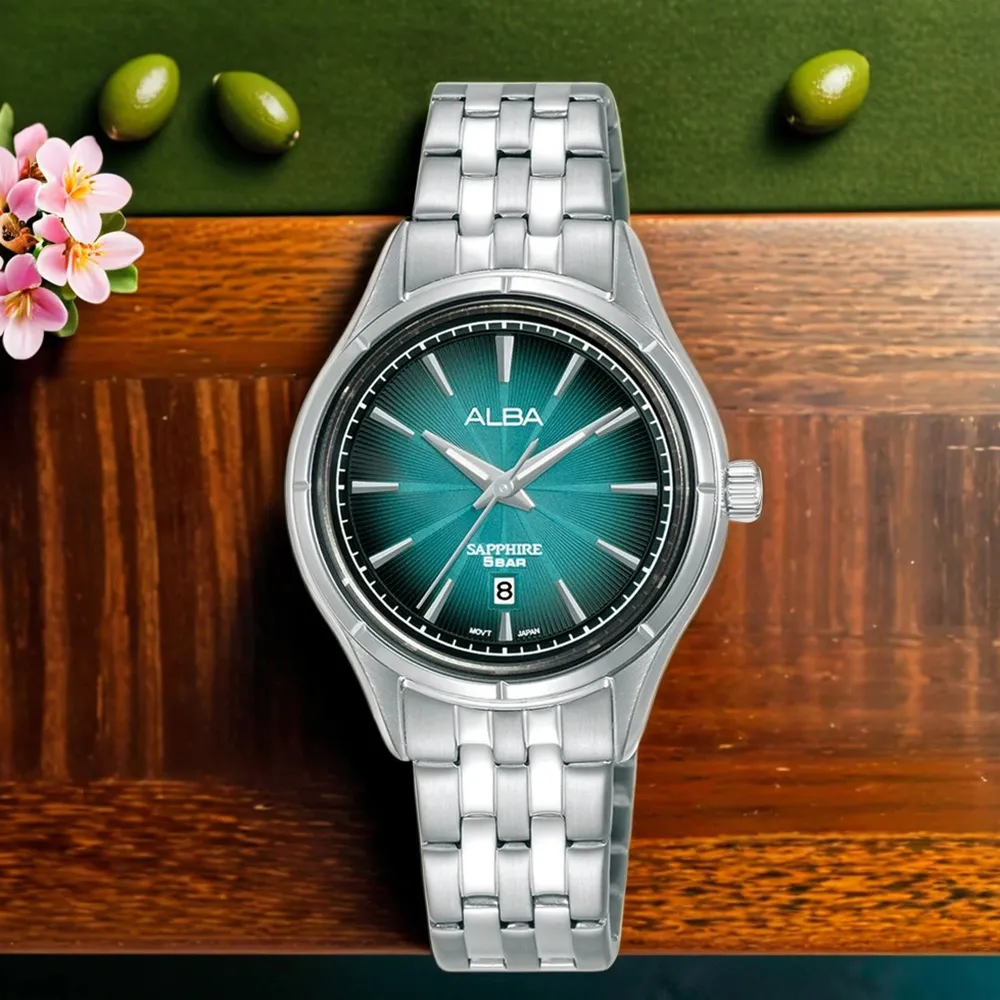 ALBA 雅柏 綠魟魚錶盤 200米機械錶 43mm ( AL4437X1／Y676-X047G) 歷史價格詳細信息