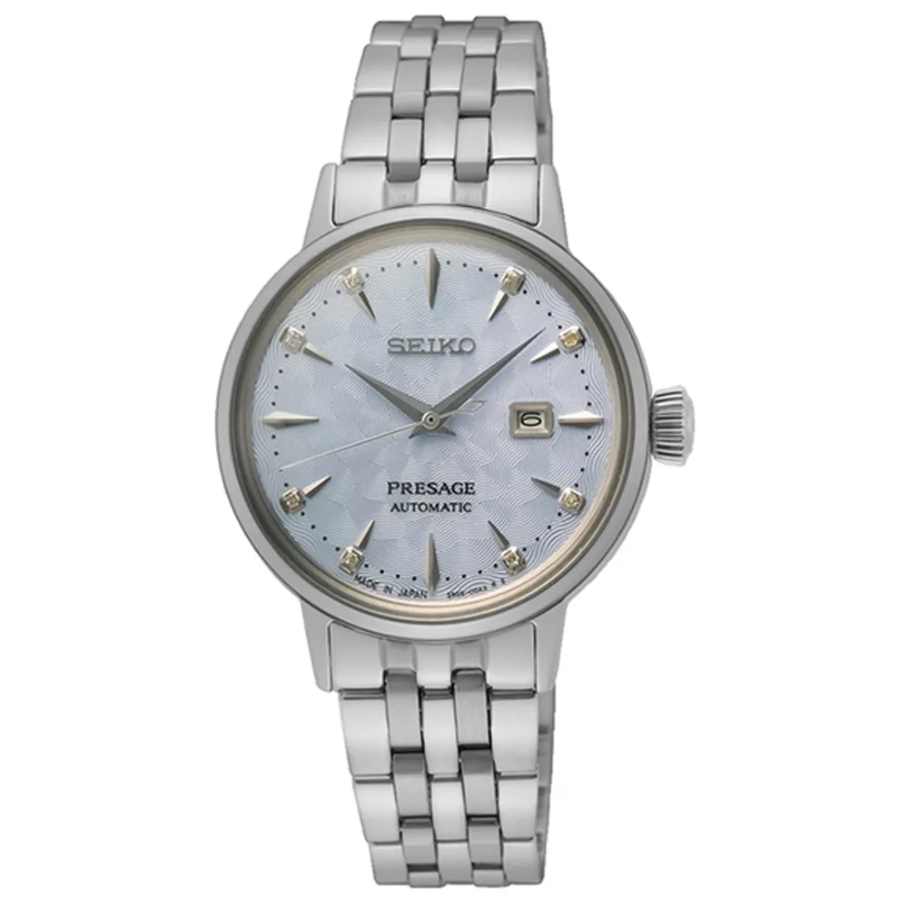 SEIKO Presage 調酒師藍月機械女錶(SSA785J1)33mm   4R38-01Y0B 歷史價格詳細信息