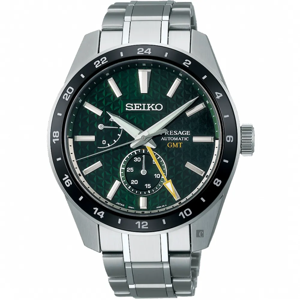 SEIKO 精工 Presage 新銳系列 三日鍊立體麻葉紋小鏤空機械腕錶-藍40.2mm(SPB417J1/6R5J-00A0B) 歷史價格詳細信息