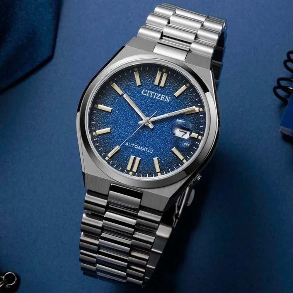 CITIZEN 星辰 Mechanical撞色混搭復古機械錶-綠x咖啡/43mm(NJ0173-18X) 歷史價格詳細信息