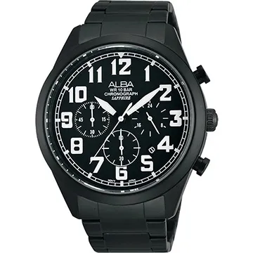 ALBA 街頭酷玩家二地時間限定腕錶-銀x玫塊金框/45mm DM03-X001KS(AZ9004X1) 歷史價格詳細信息