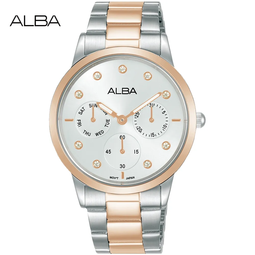 ALBA 雅柏 氣質簡約女錶-28mm玫瑰金(AH7R22X1/VJ22-X281K) 歷史價格詳細信息