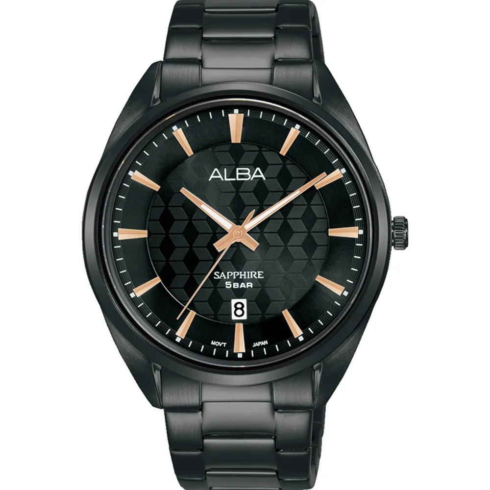 【ALBA 雅柏】菱格面盤時尚腕錶 VJ42-X303L 41mm 現代鐘錶 歷史價格詳細信息