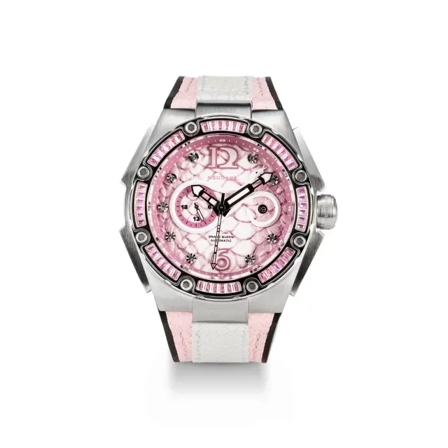 【NSQUARE】【愛時】五行系列木屬性時尚剛毅高貴神秘太極八卦地支 星辰機芯機械錶N59.2 玫瑰金+綠 歷史價格詳細信息