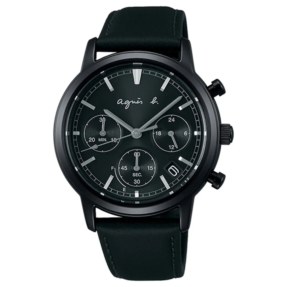 agnes b. 太陽能三眼計時錶/藍/40mm (VR42-KRH0B/BZ5008X1) 歷史價格詳細信息