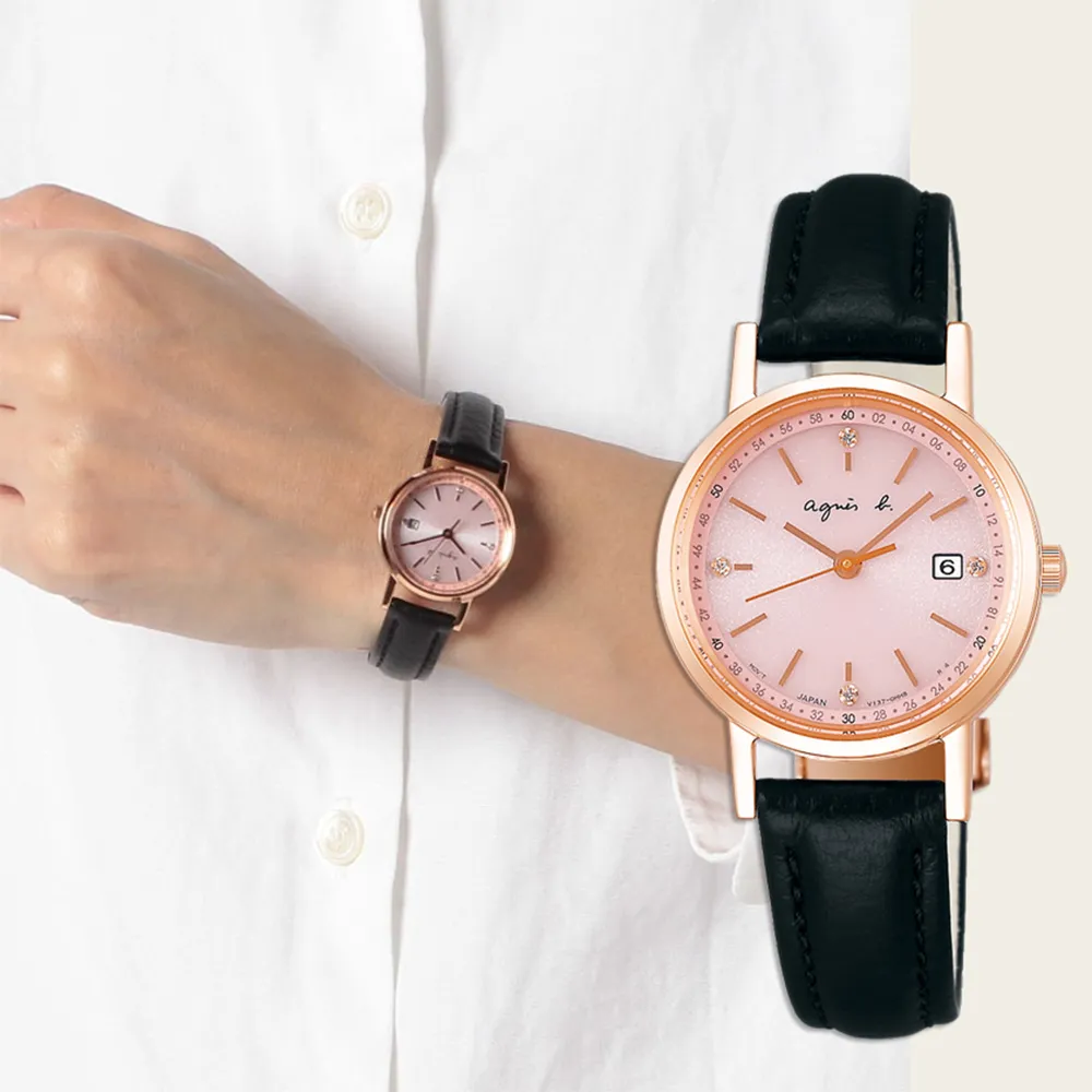 agnes b. Solar 驚豔巴黎太陽能日曆腕錶-黑/40mm V14J-0CG0D(BT5009P1) 歷史價格詳細信息