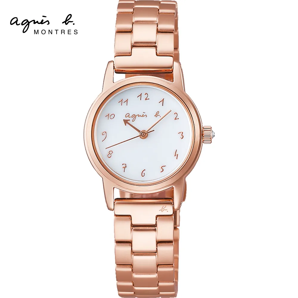 agnes b. 簡約手繪時標石英錶 (7N00-0BC0D/BG4002P1) 歷史價格詳細信息