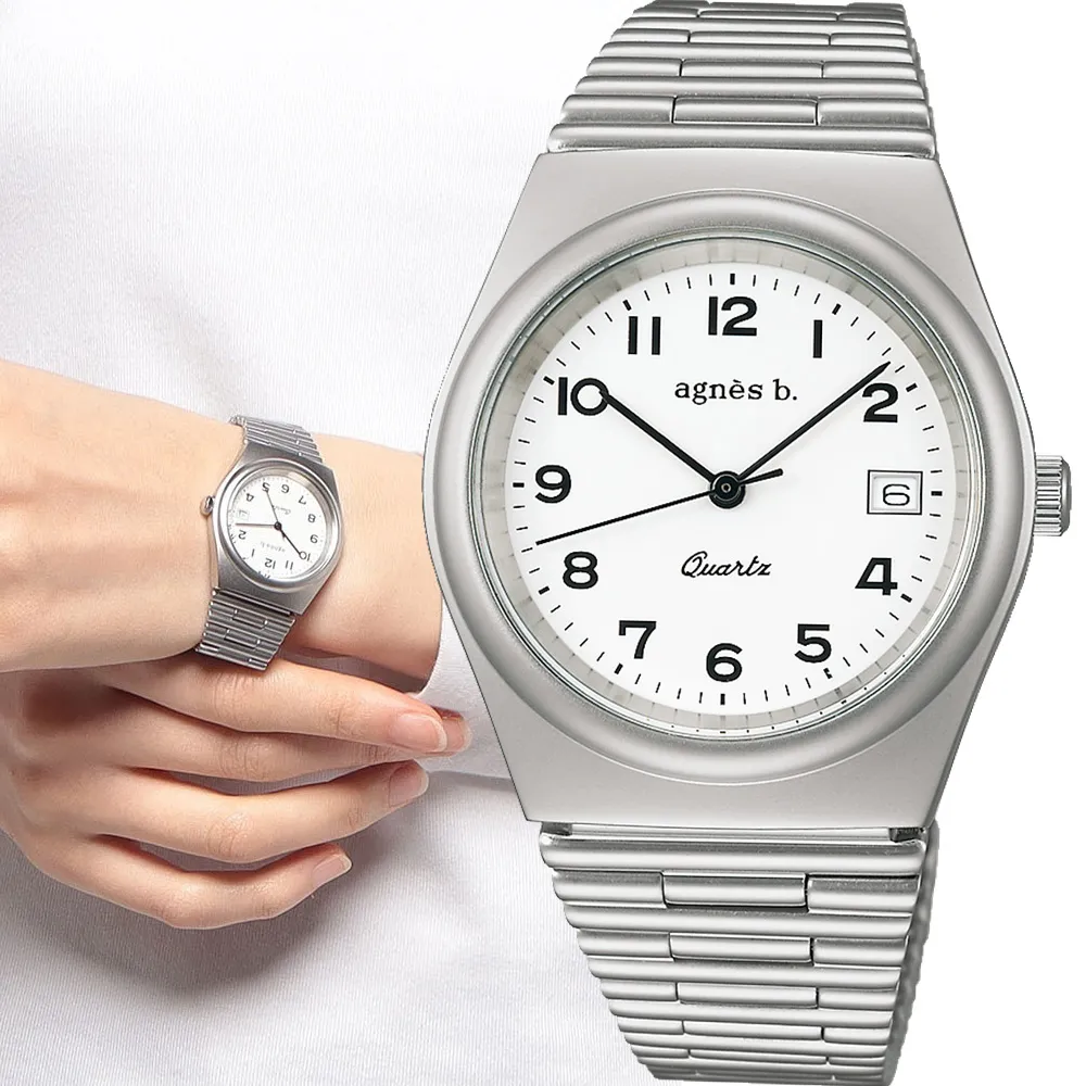 agnes b. 經典簡約皮革三折短夾-黑 歷史價格詳細信息