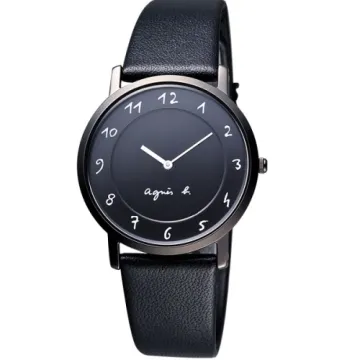 【agnes b.】藝術創作運動風格腕錶 7T12-0AP0E 現代鐘錶 歷史價格詳細信息