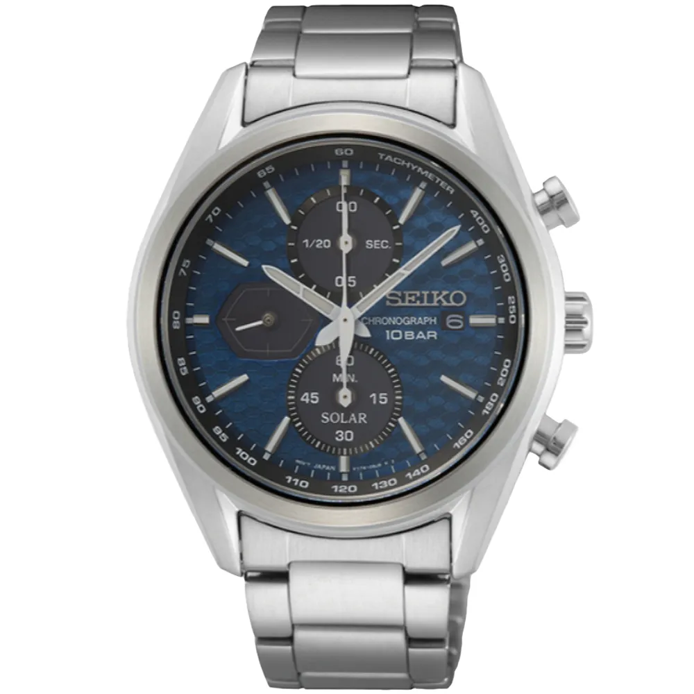 SEIKO 精工 太陽能 三眼計時腕錶 (SBPY163J/V175-0FA0B) 歷史價格詳細信息