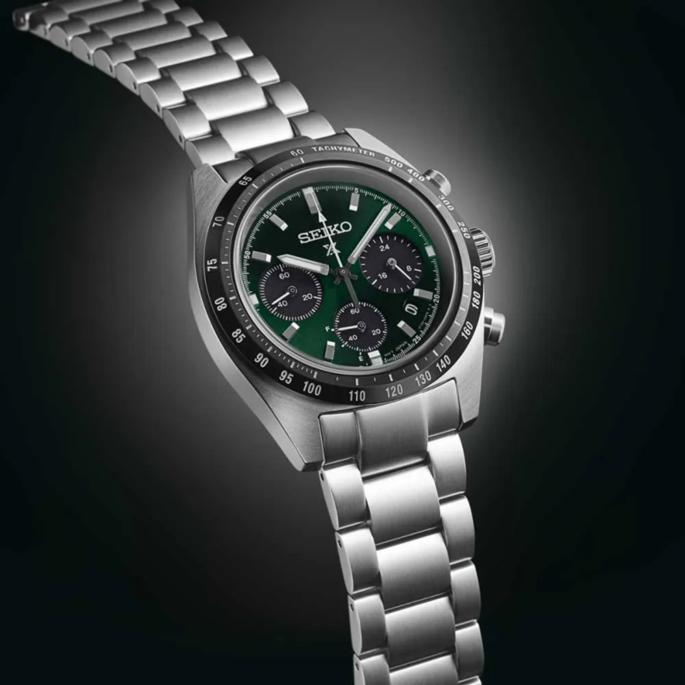 SEIKO 精工 Prospex 綠意熊貓計時太陽能男錶-39mm(V192-0AF0G/SSC933P1) 價格比較,價格查詢,歷史價格詳細信息