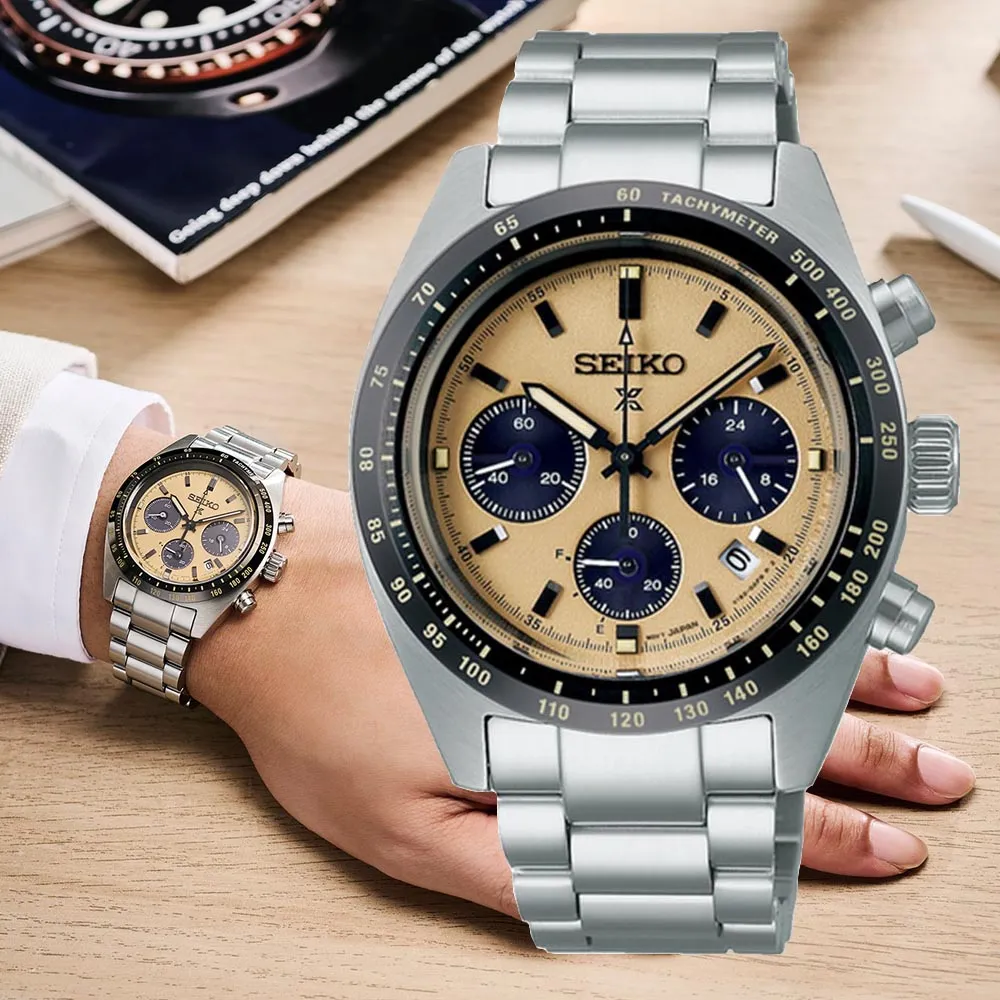 【SEIKO 精工】PROSPEX系列 SPEEDTIMER 太陽能計時腕錶 8A50-00A0S/SFJ001P1(SK034) 歷史價格詳細信息