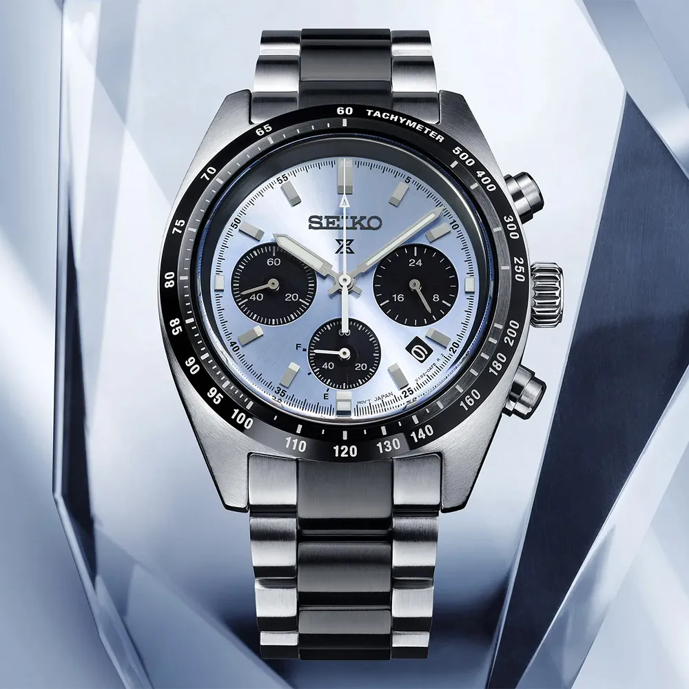 SEIKO精工 PROSPEX SPEEDTIMER 限量 太陽能 三眼計時腕錶 (SFJ005P1/8A50-00C0N) 歷史價格詳細信息