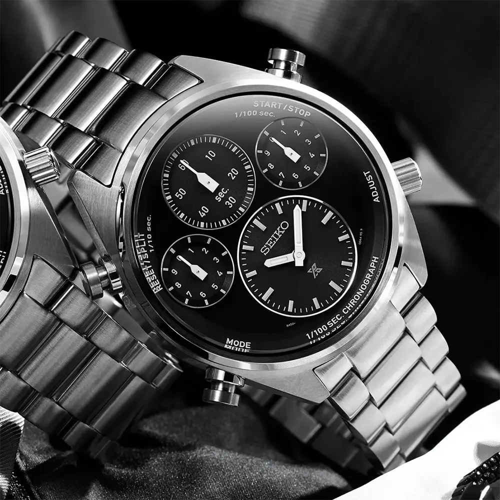 【SEIKO 精工】Prospex SPEEDTIMER 1/100秒太陽能計時手錶 好禮2選1(SFJ001P1/8A50-00A0S) 歷史價格詳細信息