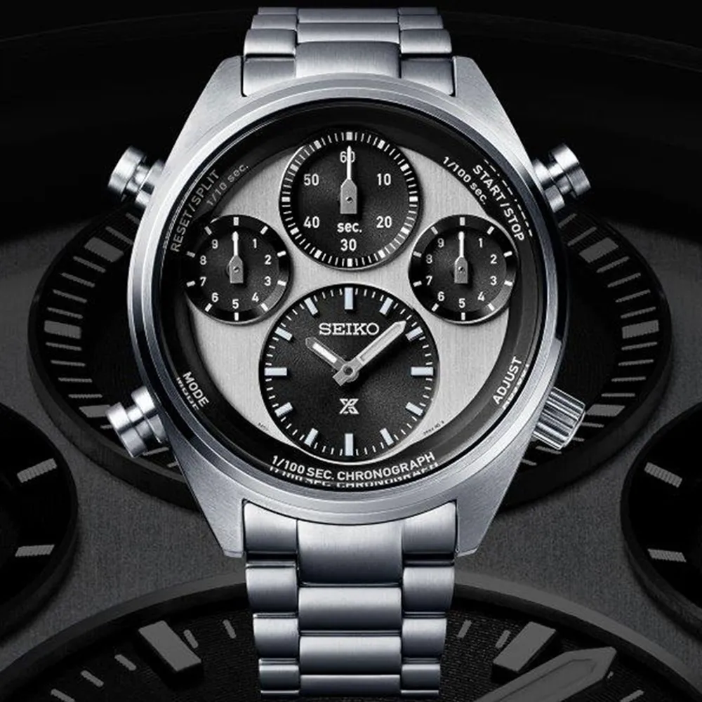 【SEIKO 精工】PROSPEX系列 SPEEDTIMER 太陽能計時腕錶 8A50-00A0S/SFJ001P1(SK034) 歷史價格詳細信息