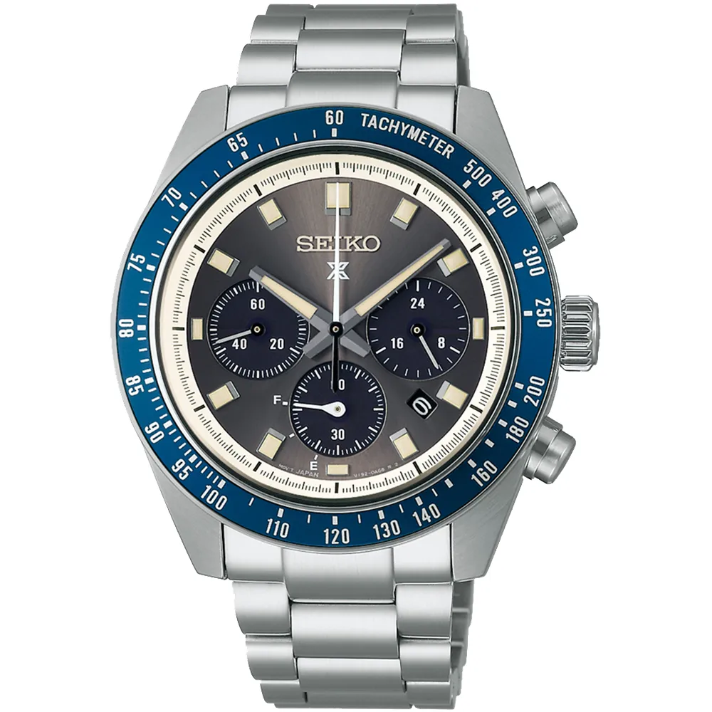 SEIKO 精工 PROSPEX Speed Timer太陽能計時錶/綠/39mm (V192-0AF0G/SSC933P1) 歷史價格詳細信息