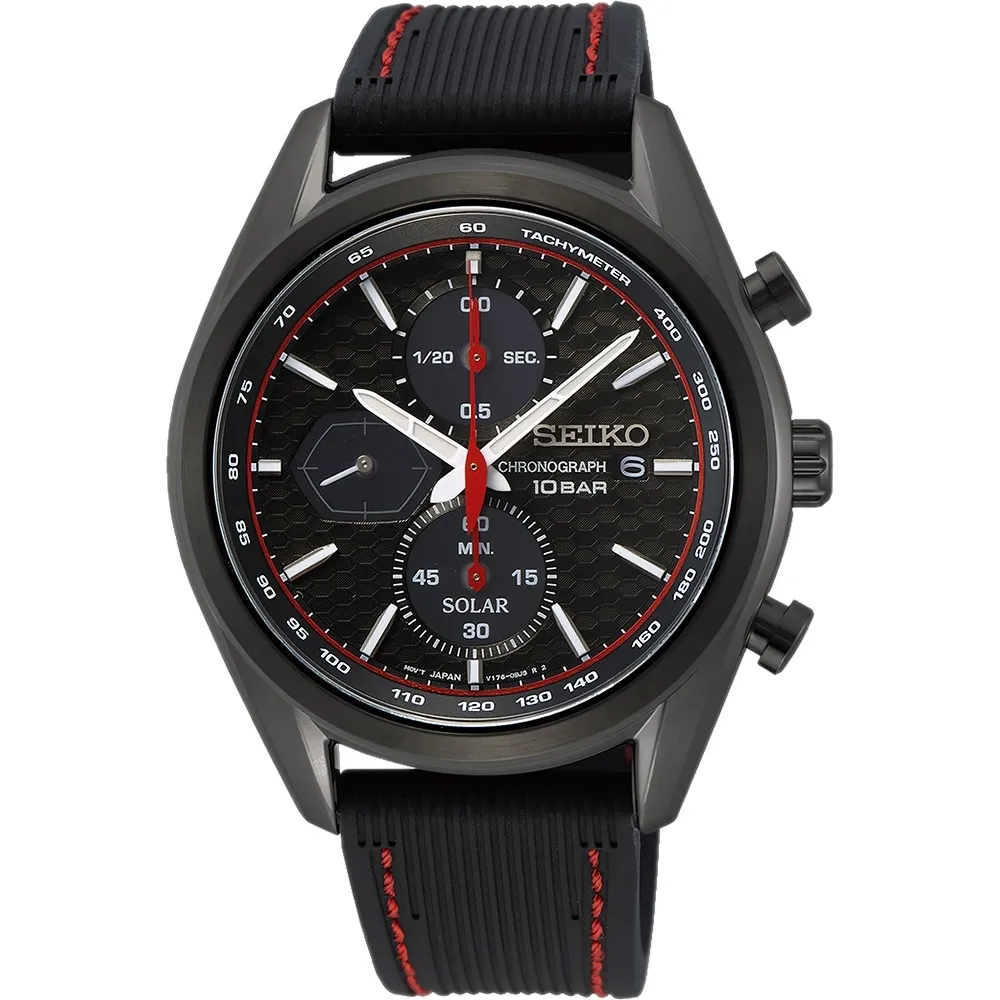 SEIKO 運動計時藍面太陽能腕錶V176-0BH0B(SSC801P1) 歷史價格詳細信息
