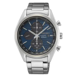 SEIKO 藍面大三針星期日期腕錶6N53-00A0B(SUR341P1)40mm 歷史價格詳細信息
