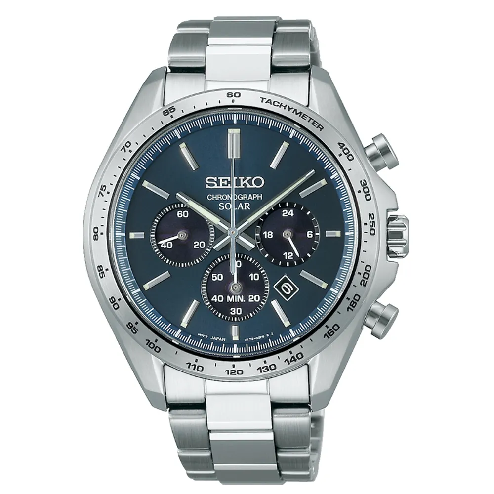 SEIKO criteria 日系魅力時尚腕錶-黑/銀(V14J-0BS0D ) 歷史價格詳細信息