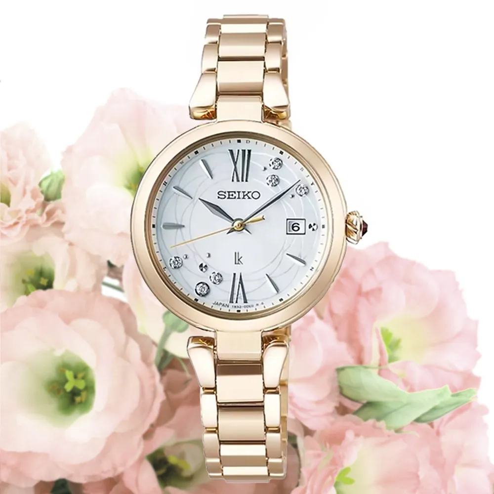 SEIKO日本精工LUKIA閃耀極致女人太陽能腕錶-熱情紅 V111-0AS0R/SSVR023J公司貨/禮物 歷史價格詳細信息