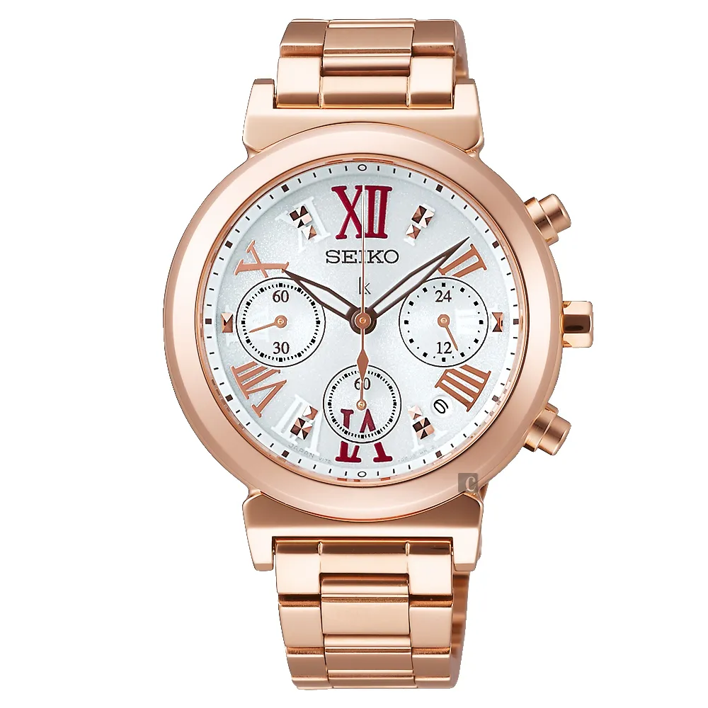 SEIKO 精工錶 Lukia小錶徑太陽能腕錶-紅/21mm(V111-0AC0R/SSVR011J) 歷史價格詳細信息