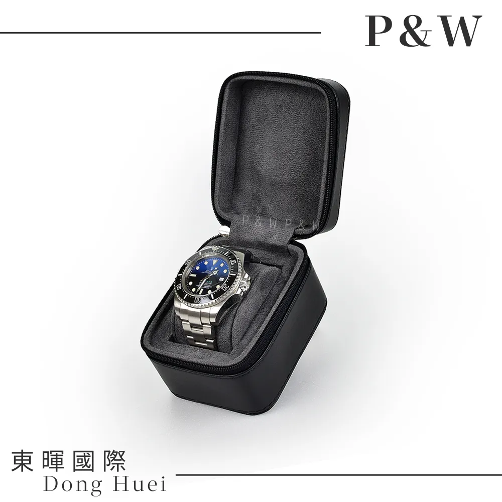 【P&W名錶收藏盒】【黑色皮革】2支裝 手工精品 錶盒 歷史價格詳細信息