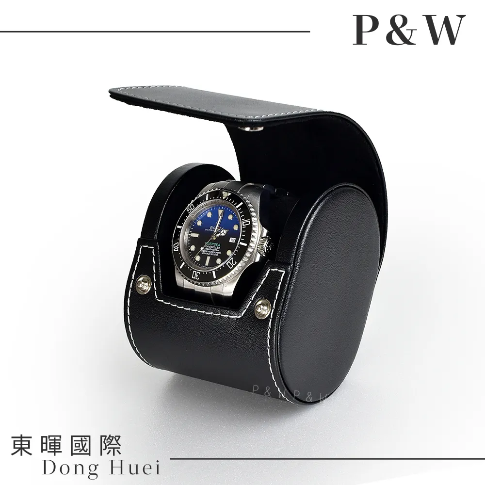 【P&W名錶收藏盒】【黑色皮革】2支裝 手工精品 錶盒 歷史價格詳細信息