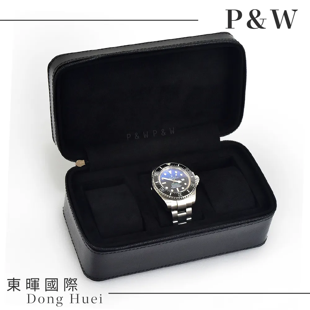 【P&W名錶收藏盒】【黑色皮革】1支裝 手工精品 錶盒 歷史價格詳細信息