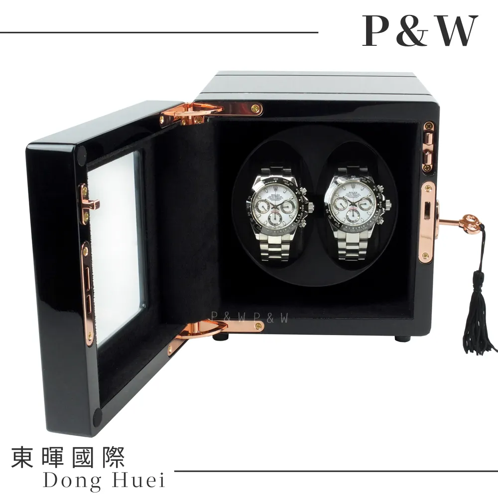 【P&W手錶上鍊盒】2+2支裝 5種轉速設定 矽膠錶枕【大錶專用】觸控式面板 LED顯示 遙控功能 機械錶專用 歷史價格詳細信息